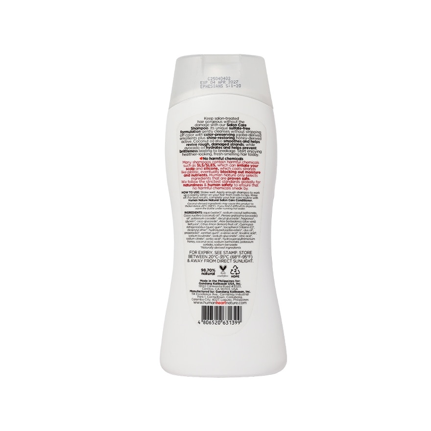 Salon Care Shampoo 180ml