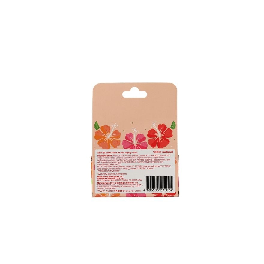 HUMAN NATURE Tinted Lip Balm Flame Tree & Rosewood Duo Pack 4g