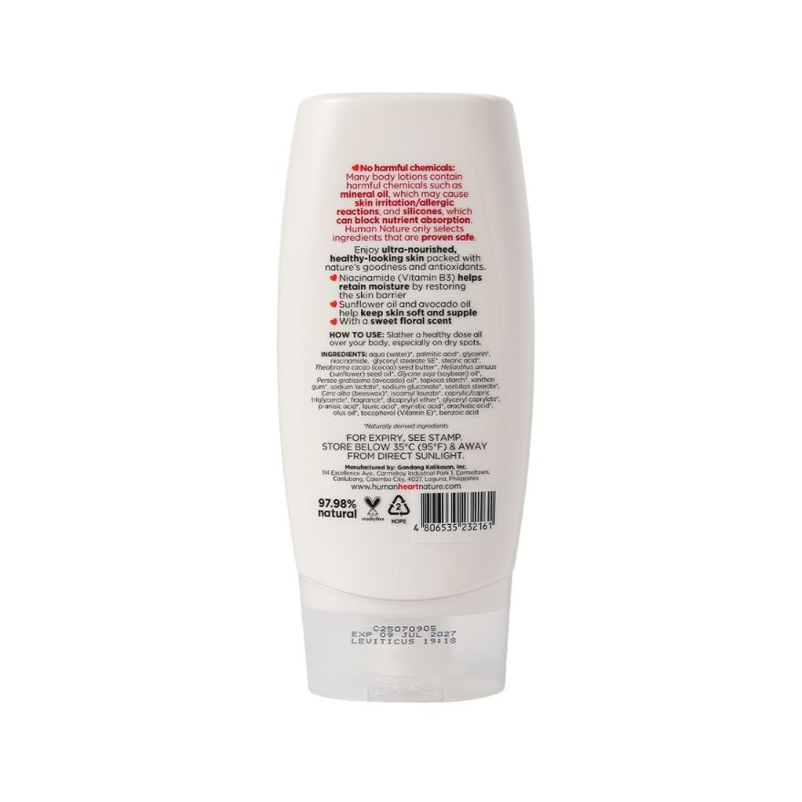 HUMAN NATURE Skin Barrier Boosting Niacinamide Lotion Cherry Blossom 250ml