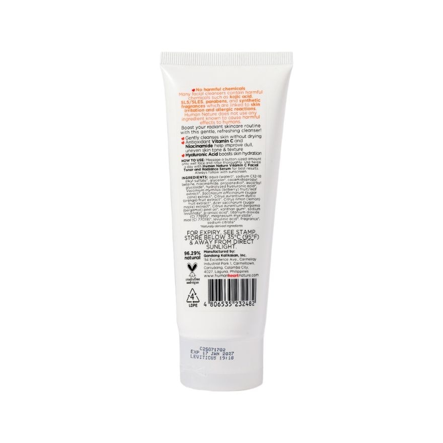 HUMAN NATURE Vitamin C Cleanser 100ml