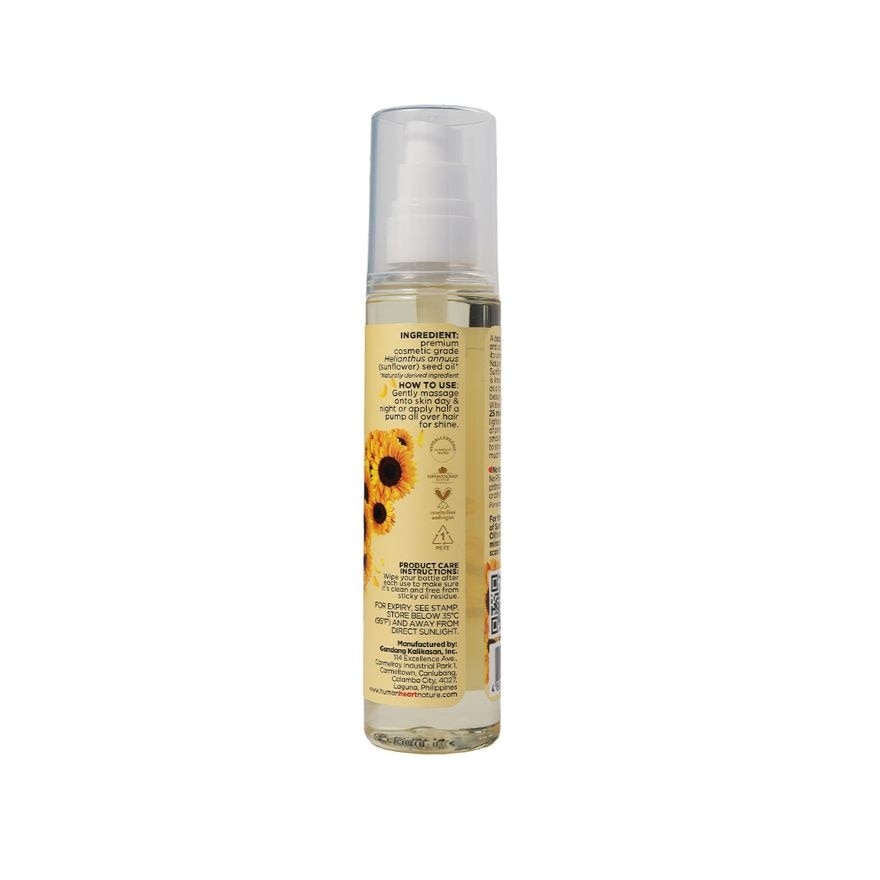 Sunflower Seed Beauty Oil 100ml