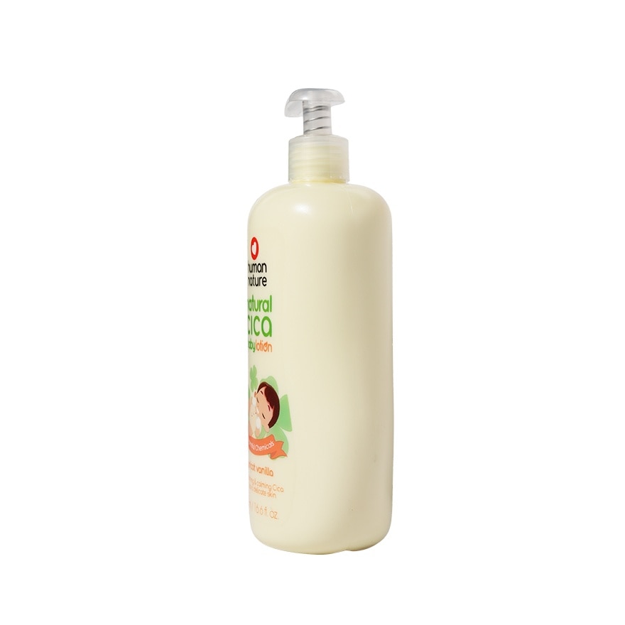 Human Nature 490ml Natural Cica Baby Lotion - Apricot Vanilla