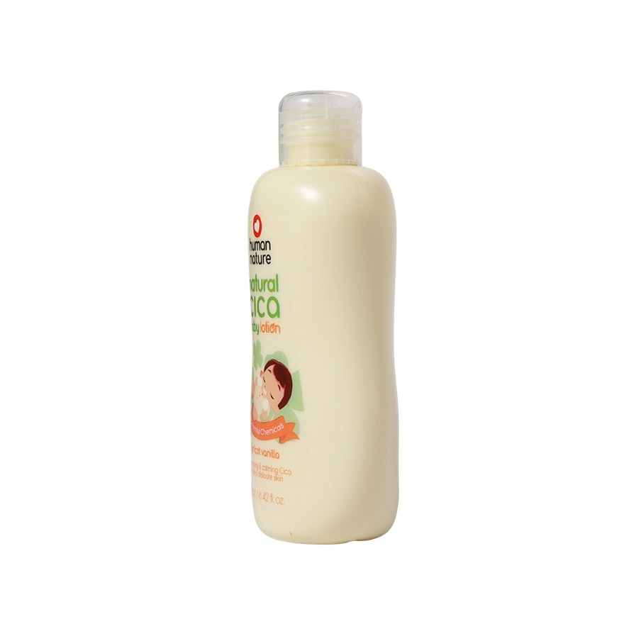 Human Nature 190ml Natural Cica Baby Lotion - Apricot Vanilla