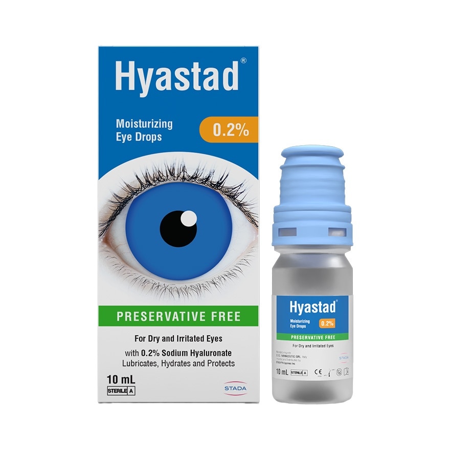 HYASTAD 0.2 Percent Moisturizing Eye Drops 10ml image