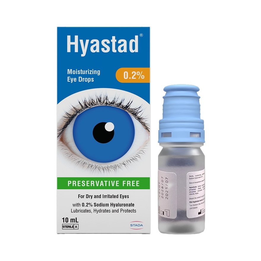 HYASTAD 0.2 Percent Moisturizing Eye Drops 10ml image