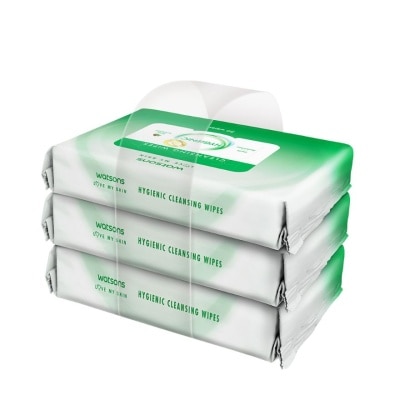 WATSONS Antibacterial Wipes Pine Scented 50sx3 packs