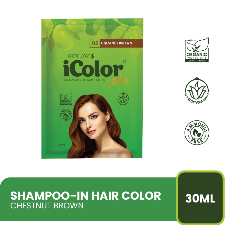 Shampoo-in Hair Color- Chestnut Brown 30ml