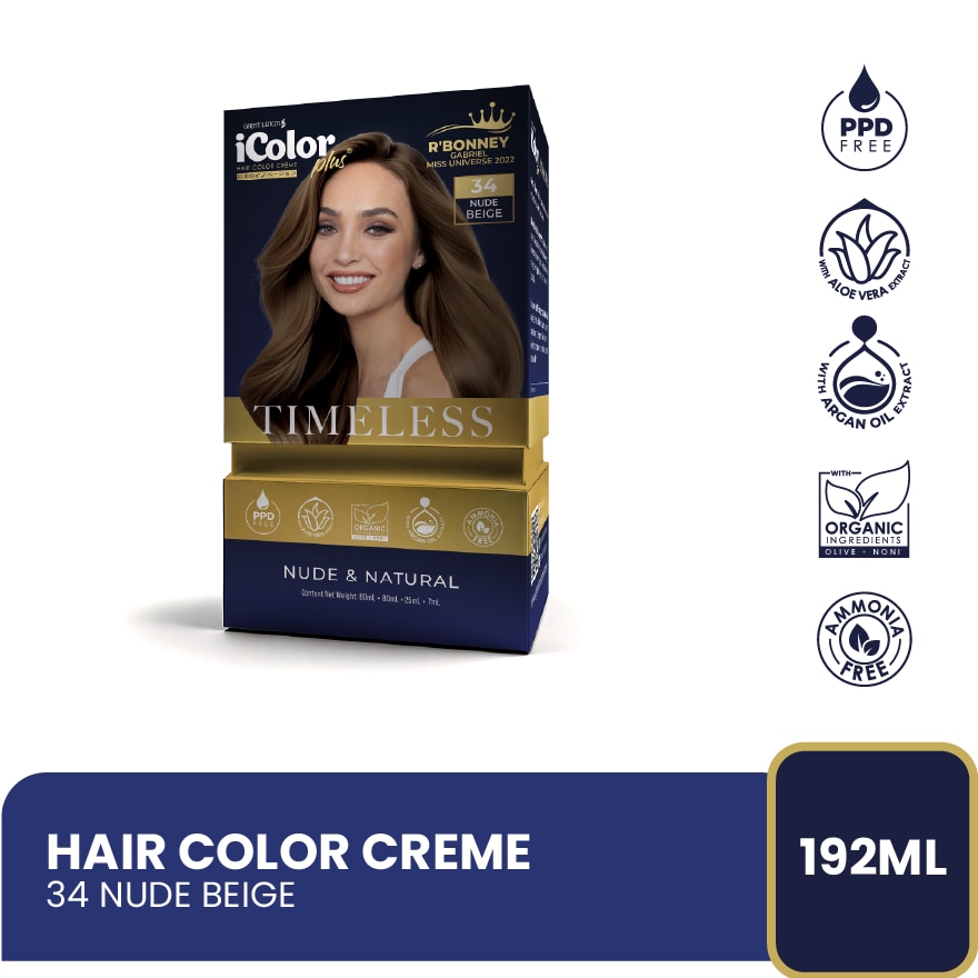 ICOLOR Plus Timeless Nude Beige 192ml