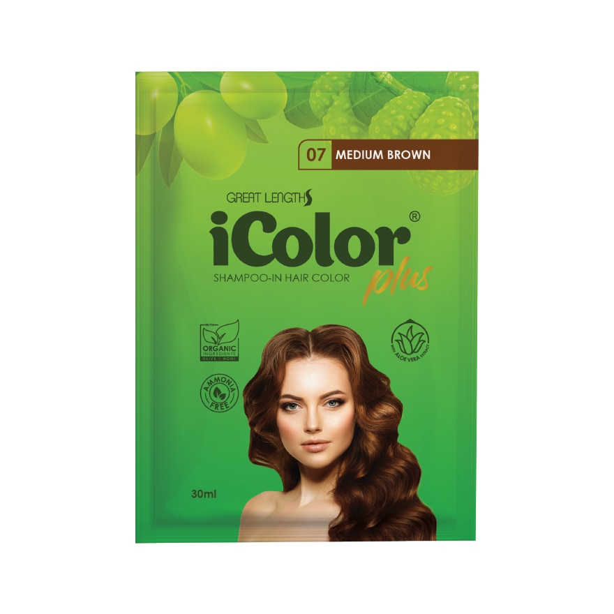 Shampoo-in Hair Color 30ml - Medium Brown