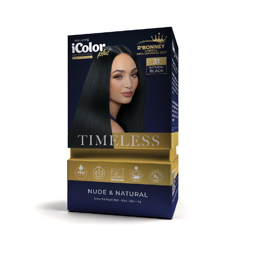 ICOLOR Plus Timeless Natural Black 192ml