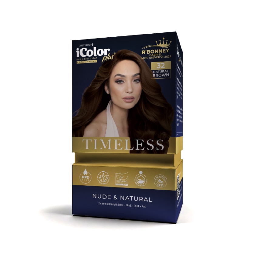 ICOLOR Plus Timeless Natural Brown 192ml