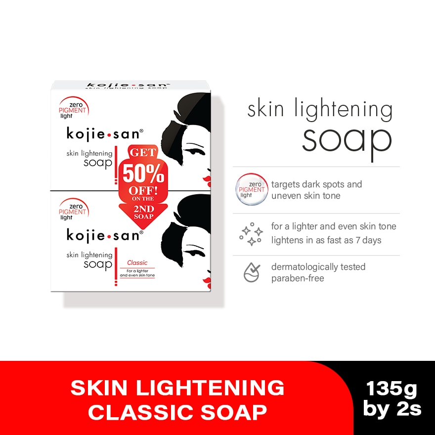 Skin Lightening Classic Soap 135Gx2