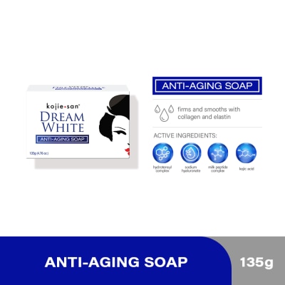 KOJIE SAN Dreamwhite Anti-Aging Soap 135G