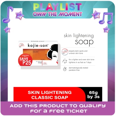 KOJIE SAN - Skin Lightening Classic Soap 65Gx3 (Value Pack)
