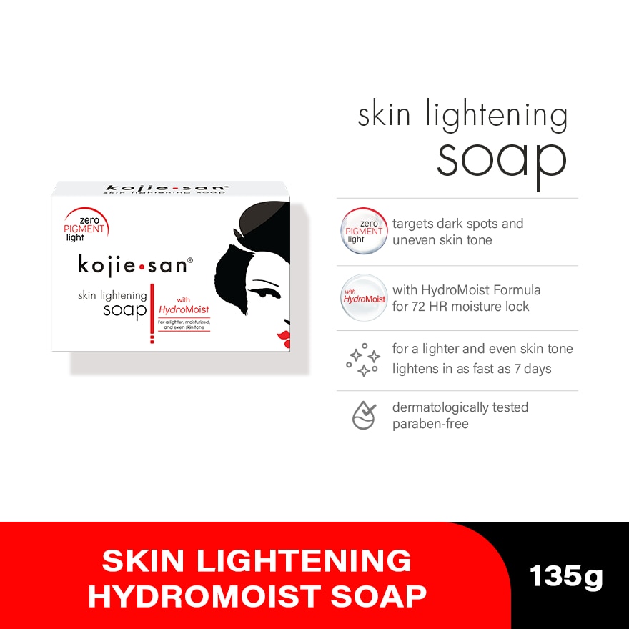 Skin Lightening Soap With Hydromoist 135G