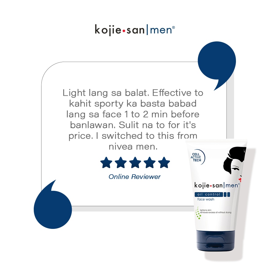 Men Oil Control Face Wash 125G