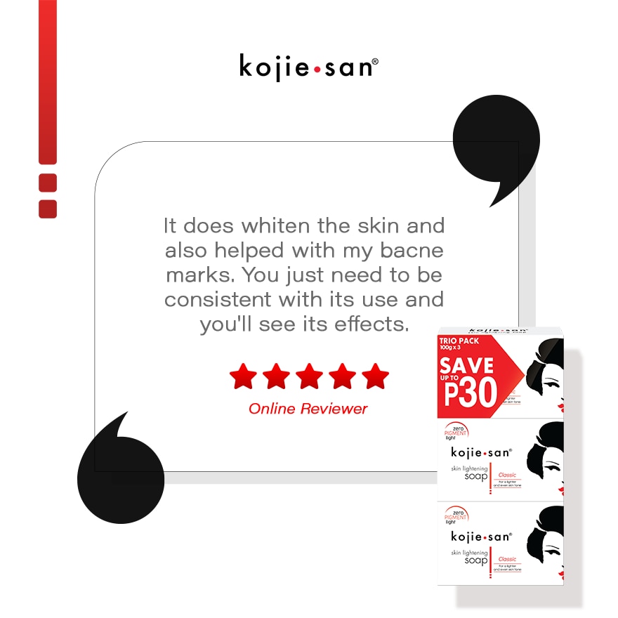 Skin Lightening Classic Soap 100Gx3 (Trio Pack)