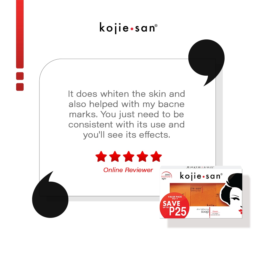 Skin Lightening Classic Soap 65Gx3 (Value Pack)