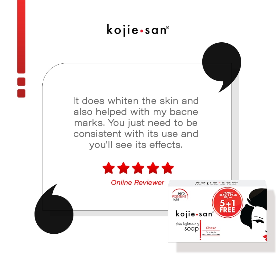 Skin Lightening Soap Family Beauty Pack 135Gx6