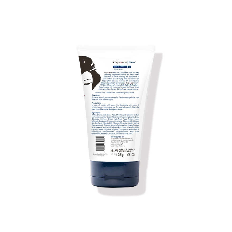 Men Oil Control Face Wash 125G