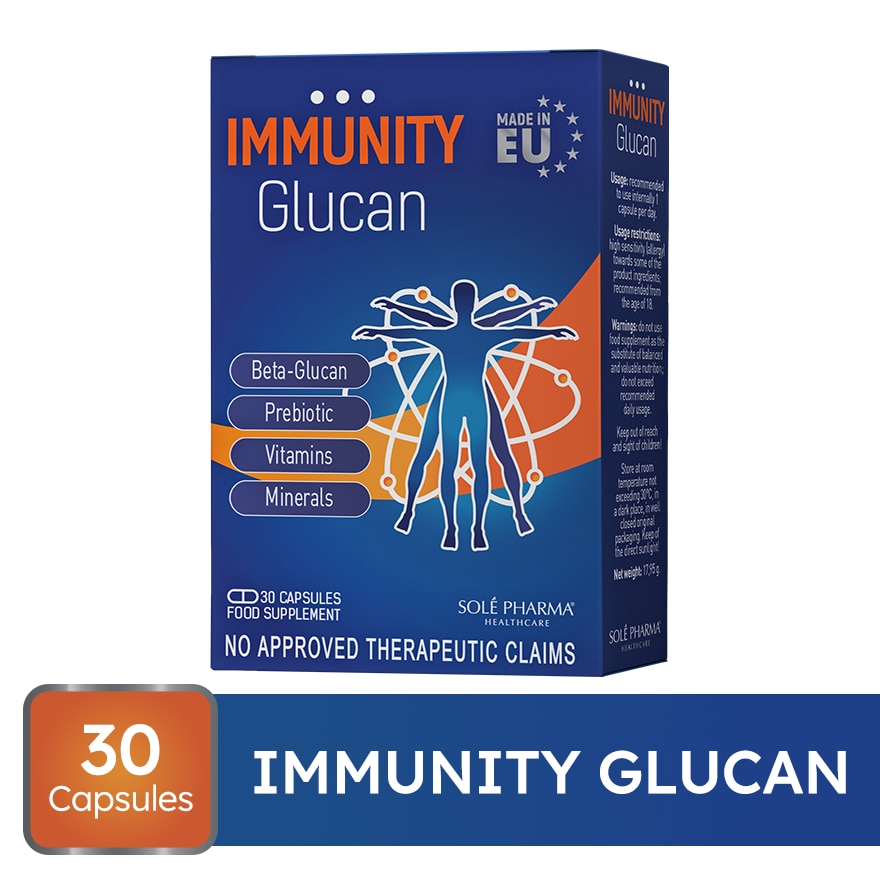 Immunity Glucan 30 Capsules