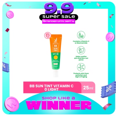 I WHITE KOREA - IWHITE KOREA BB Holic Sun Tint Vitamin C Glow Booster Light 25ml image