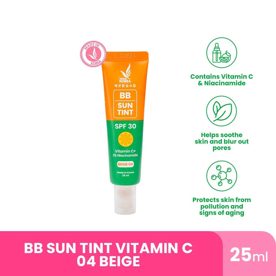 IWHITE KOREA BB Holic Sun Tint Vitamin C Glow Booster Beige 25ml