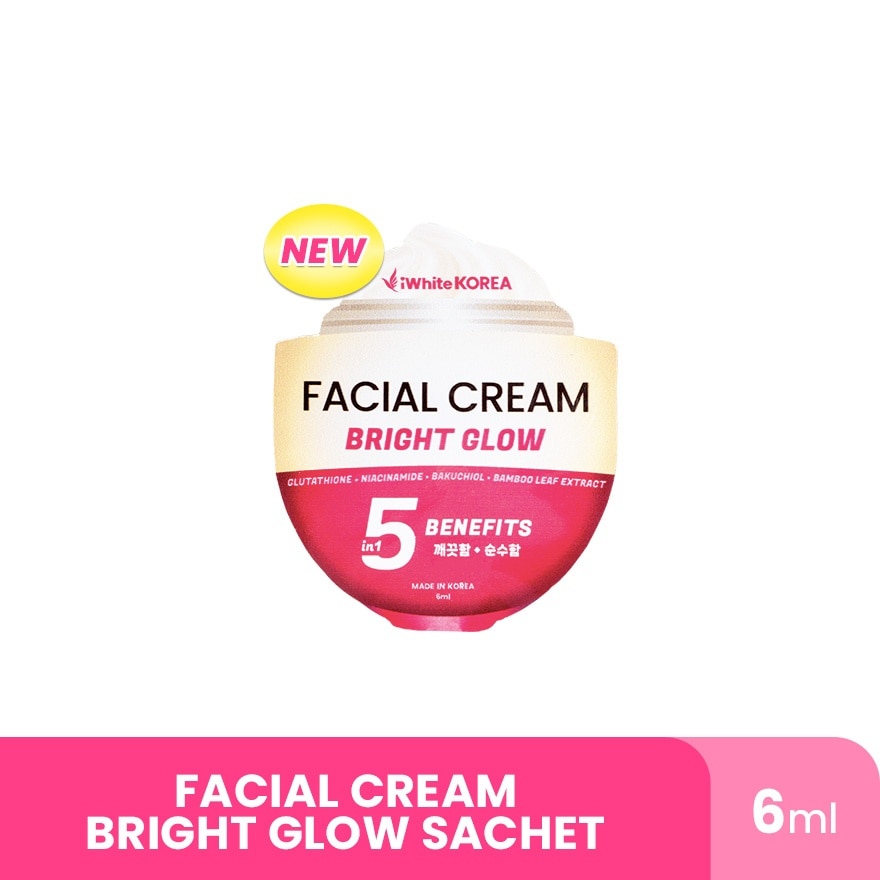 IWHITE KOREA Facial Cream Bright Glow 6ml