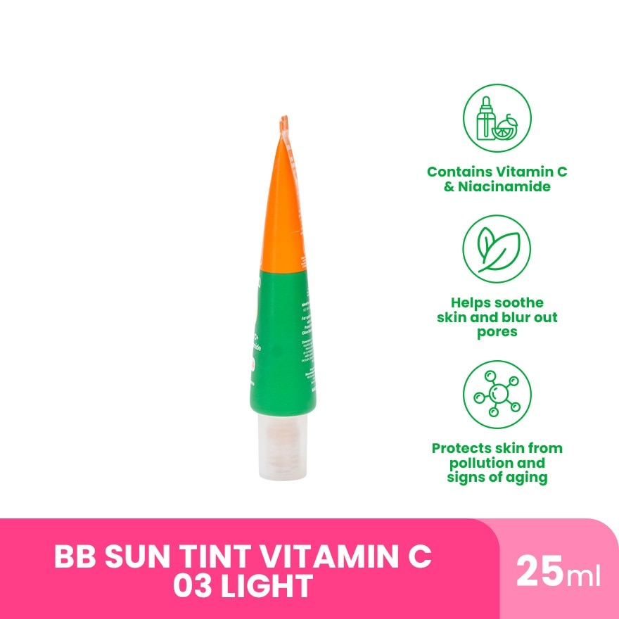 IWHITE KOREA BB Holic Sun Tint Vitamin C Glow Booster Light 25ml