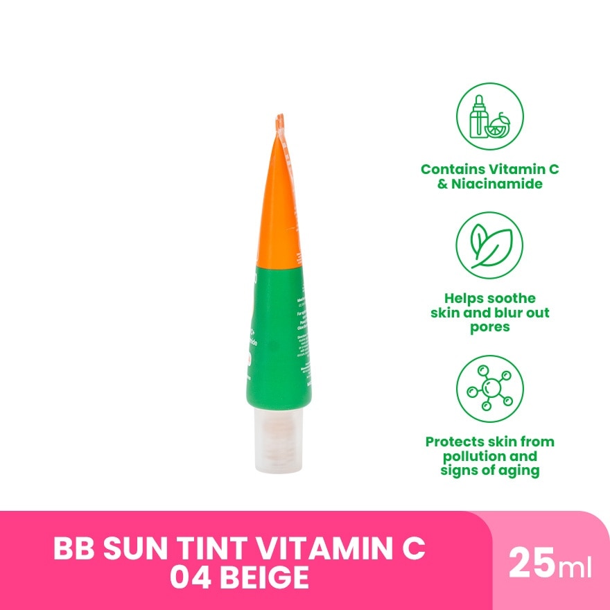 IWHITE KOREA BB Holic Sun Tint Vitamin C Glow Booster Beige 25ml image