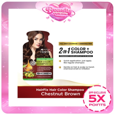 HAIRFIX - Chestnut Brown Hair Color Shampoo 35ml