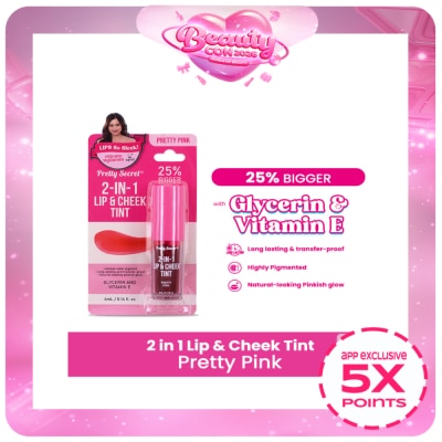 PRETTY SECRET - Pretty Pink Lip & Cheek Tint 2.7ml