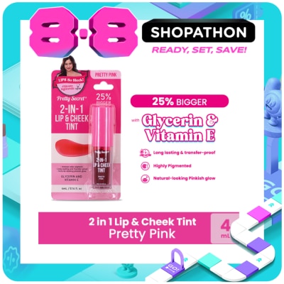 PRETTY SECRET - Pretty Pink Lip & Cheek Tint 2.7ml image
