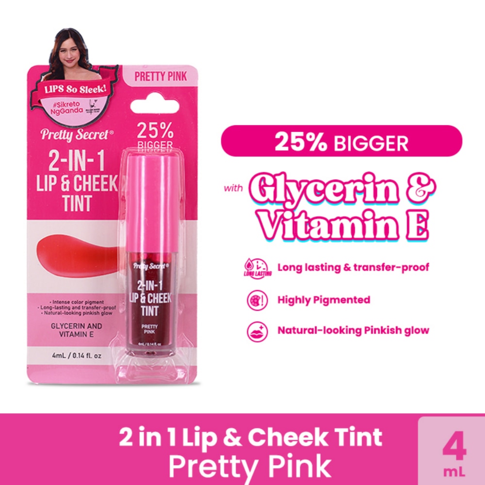 Pretty Pink Lip & Cheek Tint 2.7ml