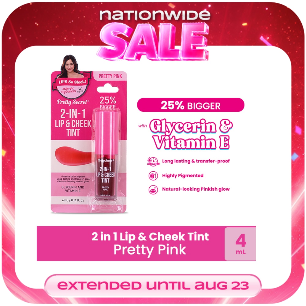 Pretty Pink Lip & Cheek Tint 2.7ml image