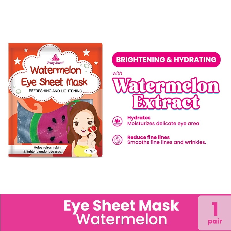 Watermelon Eye Sheet Mask 1 Pair