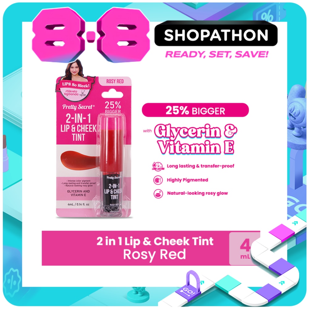 Rosy Red Lip & Cheek Tint 2.7ml image