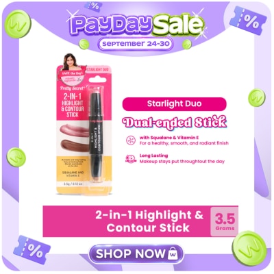 PRETTY SECRET Starlight Duo Contour & Highlighter Stick 3.5g image