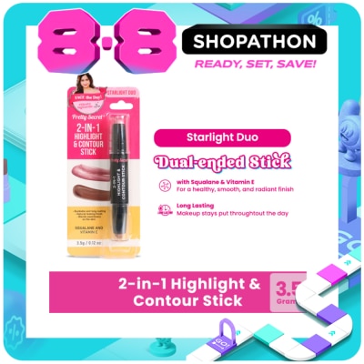 PRETTY SECRET - Starlight Duo Contour & Highlighter Stick 3.5g image