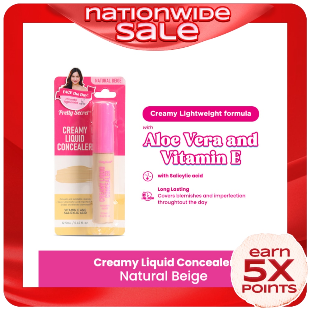 Liquid Concealer 12.5ml- Natural Beige