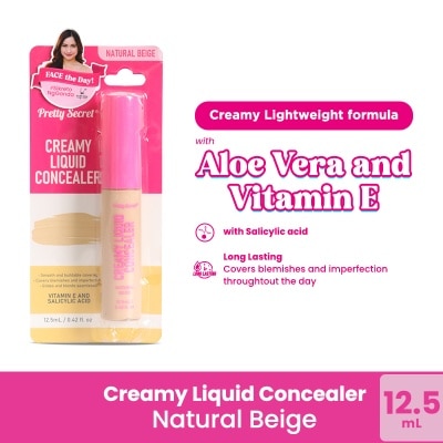 PRETTY SECRET Liquid Concealer 12.5ml- Natural Beige
