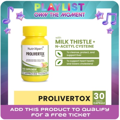 NUTRIXPERT - NUTRIXPERT Prolivertox Brand 30s x 550mg