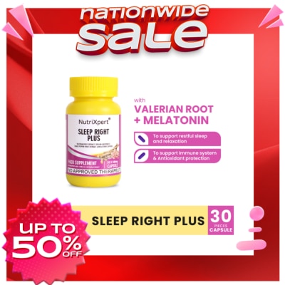 NUTRIXPERT NUTRIXPERT Sleep Right Plus 30s 500mg