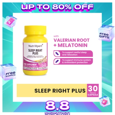 NUTRIXPERT NUTRIXPERT Sleep Right Plus 30s 500mg