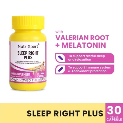 NUTRIXPERT NUTRIXPERT Sleep Right Plus 30s 500mg