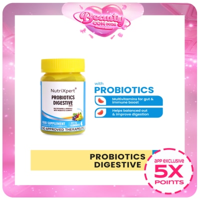 NUTRIXPERT - NUTRIXPERT Probiotics Digestive Gummies Multivitamins & Minerals Grapes 30s