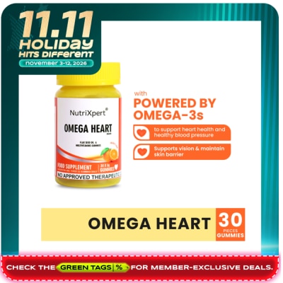 NUTRIXPERT NUTRIXPERT Omega 3 6 9 Heart Gummies 30s 3g image