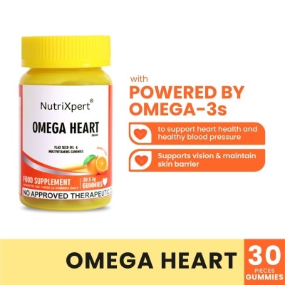 NUTRIXPERT NUTRIXPERT Omega 3-6-9 Heart Gummies 30s 3g