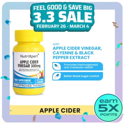 NUTRIXPERT NutriXpert Apple Cider Vinegar 500mg