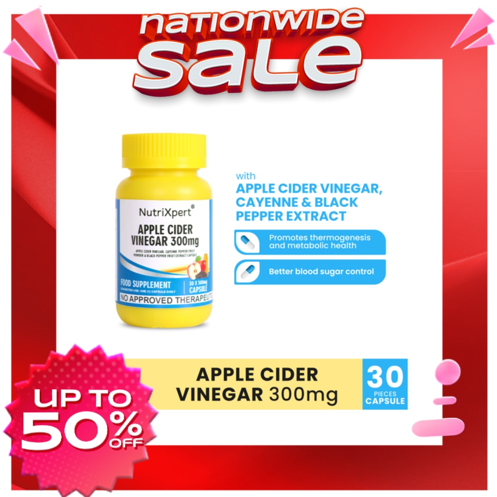 NutriXpert Apple Cider Vinegar 500mg